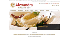 Desktop Screenshot of cafealexandra.at